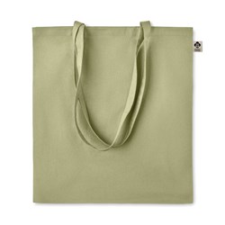 Obrázky: Nákupní taška z bio bavlny 140g, zelená