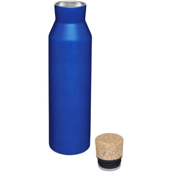 Obrázky: Modrá měděná vakuem izolovaná láhev 590 ml, Obrázek 2