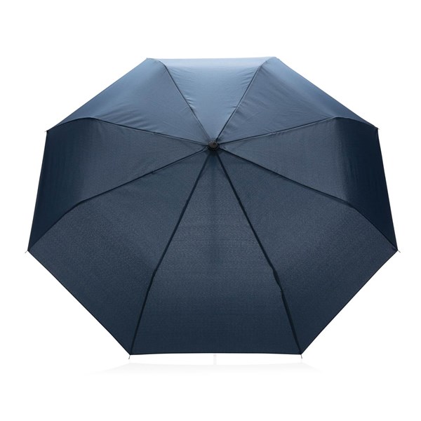 Obrázky: Nám. modrý manuální deštník ze 190T rPET AWARE™, Obrázek 2