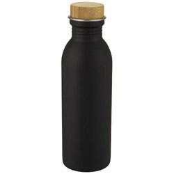 Obrázky: Sportovní lahev z nerezové oceli 650 ml, černá