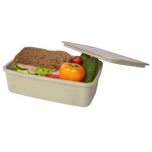 Obrázky: Obědová krabička z recyklovaného plastu béžová, Obrázek 2