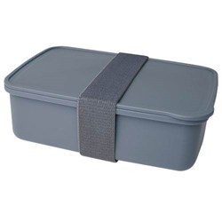 Obrázky: Obědová krabička z recyklovaného plastu tmavě šedá