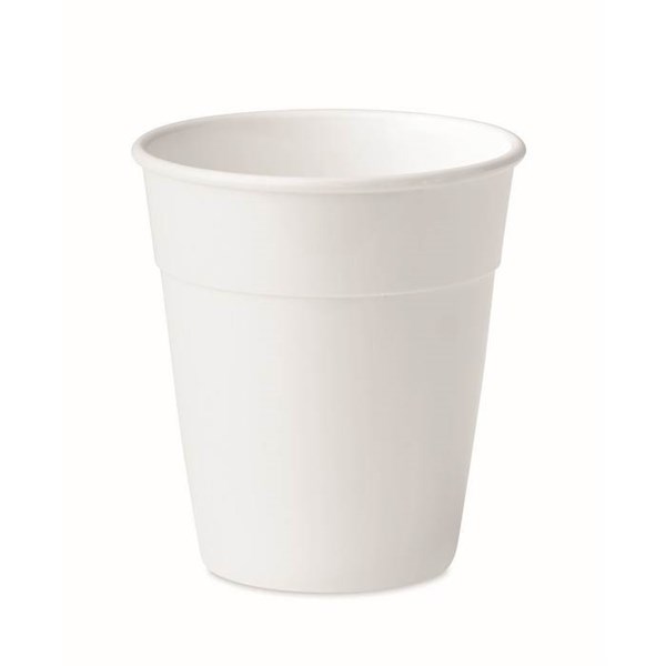 Obrázky: Bílý pohárek z PP, 350 ml