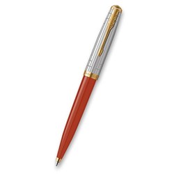 Obrázky: Parker 51 Premium Rage Red GT kuličkové pero