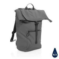 Obrázky: Voděodolný batoh na notebook z RPET AWARE, šedý