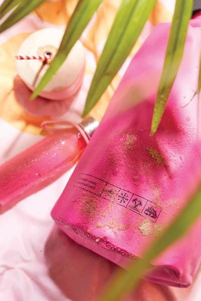 Obrázky: Štíhlá tritanová láhev VINGA 0,6l, růžová, Obrázek 17