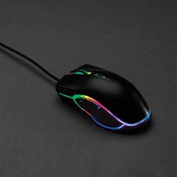 Obrázky: RGB herní myš černá