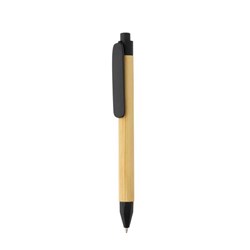 Obrázky: Kuličkové pero z FSC®recyklovaného papíru, černé