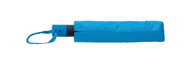 Obrázky: Skládací mini deštník ze 190T RPET AWARE™, modrý, Obrázek 6