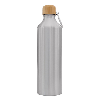 Obrázky: Stříbrná jednostěnná hliníková lahev 800 ml, Obrázek 4