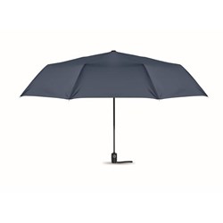 Obrázky: Modrý větruodolný, automatický skládací deštník