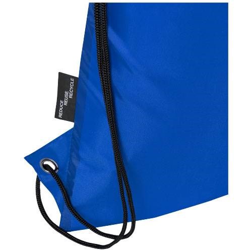 Obrázky: Recyklovaný kr.modrý skládací batoh s přední kapsou, Obrázek 5