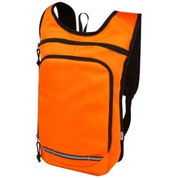 Obrázky: RPET venkovní batoh 6,5 l, oranžová