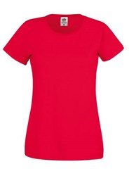 Obrázky: Dámské tričko ORIGINAL 145, červené XL