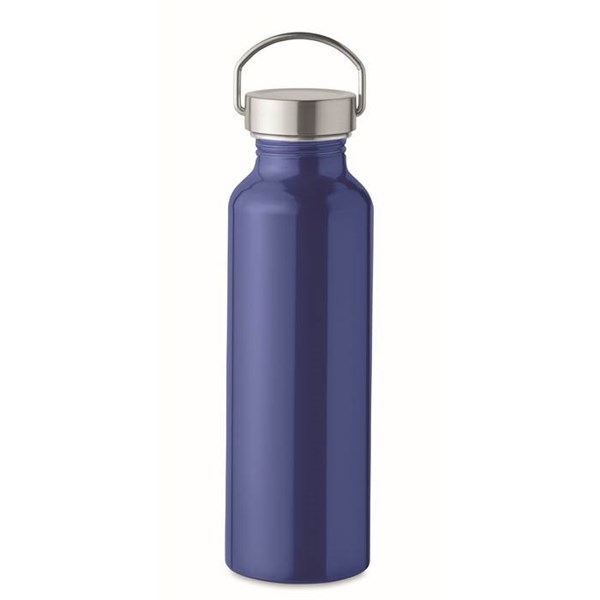 Obrázky: Modrá láhev z recykl. hliníku 500ml