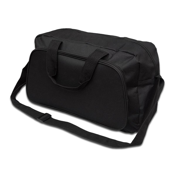 Obrázky: Sportovní taška z polyesteru, černá, Obrázek 2