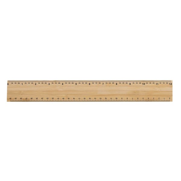 Obrázky: Oboustranné bambusové pravítko Timberson 30cm, Obrázek 2
