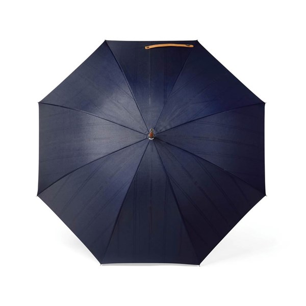 Obrázky: Modrý dvouvrstvý deštník VINGA Bosler z RPET, Obrázek 2