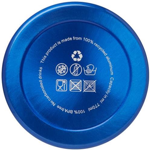 Obrázky: Modrá láhev Oregon z recykl. hliníku, 770 ml, Obrázek 3
