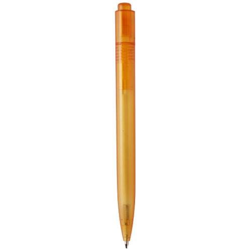Obrázky: Oranžové kul. pero z plastu recyklovaného z oceánu, Obrázek 2