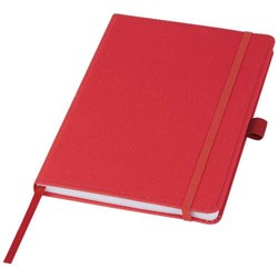 Obrázky: Červený zápisník s deskami z plastu rec. z oceánu