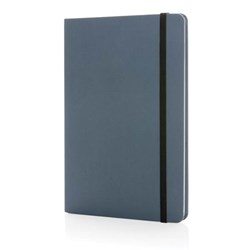 Obrázky: Modrý zápisník s kraftovým obalem A5 Craftstone