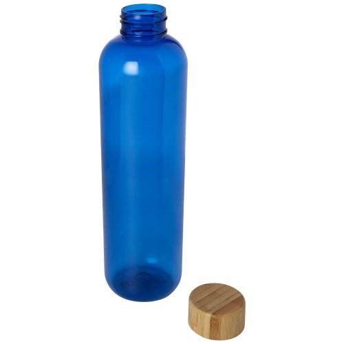 Obrázky: Modrá láhev 950ml, rec. plast, bamb. víčko, Obrázek 2