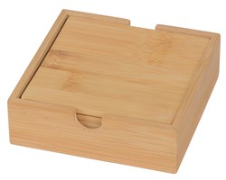 Zobrazit detaily pro Sada 4 ks podtácků z bambusu v krabičce Obrázky: Sada 4 ks podtácků z bambusu v krabičce