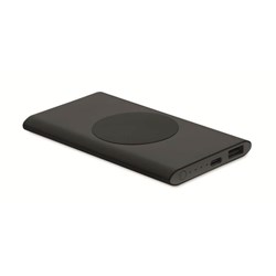 Zobrazit detaily pro Černá bezdrát. 15W powerbanka 5000mAh Obrázky: Černá bezdrát. 15W powerbanka 5000mAh