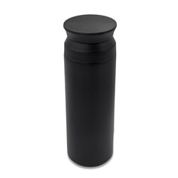 Zobrazit detaily pro Černý nepropustný termohrnek 500 ml z nerezu Obrázky: Černý nepropustný termohrnek 500 ml z nerezu