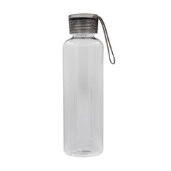 Zobrazit detaily pro Průhledná láhev z tritanu 500 ml se silikon.poutkem Obrázky: Průhledná láhev z tritanu 500 ml se silikon.poutkem
