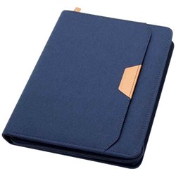 Zobrazit detaily pro Modrá A5 spisovka na zip s blokem Obrázky: Modrá A5 spisovka na zip s blokem