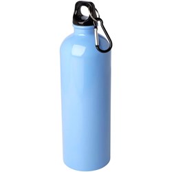 Zobrazit detaily pro Nerezová láhev 750ml s karabinou, sv. modrá Obrázky: Nerezová láhev 750ml s karabinou, sv. modrá