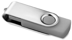 Zobrazit detaily pro Twister Techmate šedo-stříbrný USB disk 64GB Obrázky: Twister Techmate šedo-stříbrný USB disk 64GB