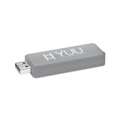 Zobrazit detaily pro Šedý USB flash disk 64 GB s prosvíceným logem Obrázky: Šedý USB flash disk 64 GB s prosvíceným logem