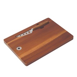 Zobrazit detaily pro Dřevěná sada prkénka a nože na sýry Obrázky: Dřevěná sada prkénka a nože na sýry