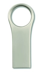 Zobrazit detaily pro Malý hliníkový USB flash disk s kul. otvorem, 2GB Obrázky: Malý hliníkový USB flash disk s kul. otvorem, 2GB