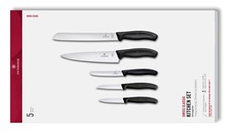 Zobrazit detaily pro Pětidílná sada kuchyňských nožů VICTORINOX Obrázky: Pětidílná sada kuchyňských nožů VICTORINOX