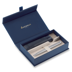 Zobrazit detaily pro KP WATERMAN Hémisphére St. Steel CT+modré pouzdro Obrázky: KP WATERMAN Hémisphére St. Steel CT+modré pouzdro